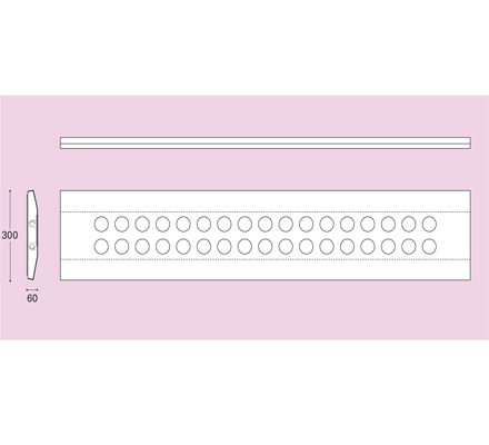 Single plate 2 Button